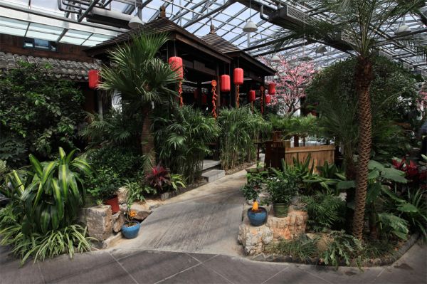 生態(tài)溫室餐廳